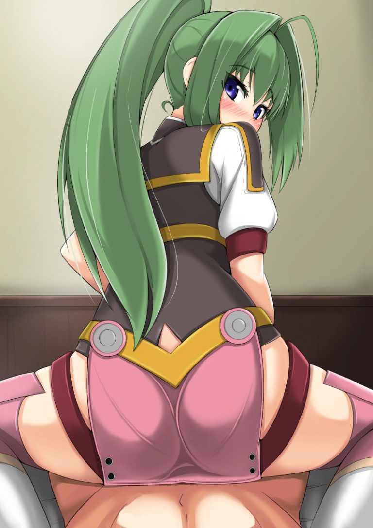 【Secondary erotic】 Here is an erotic image of a girl wearing a patsy costume so that she can see the panty line 12
