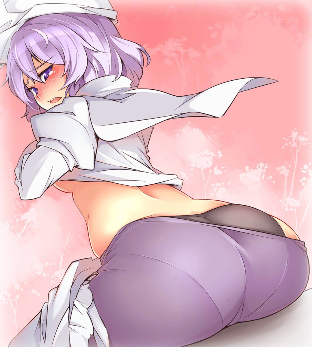 【Secondary erotic】 Here is an erotic image of a girl wearing a patsy costume so that she can see the panty line 5