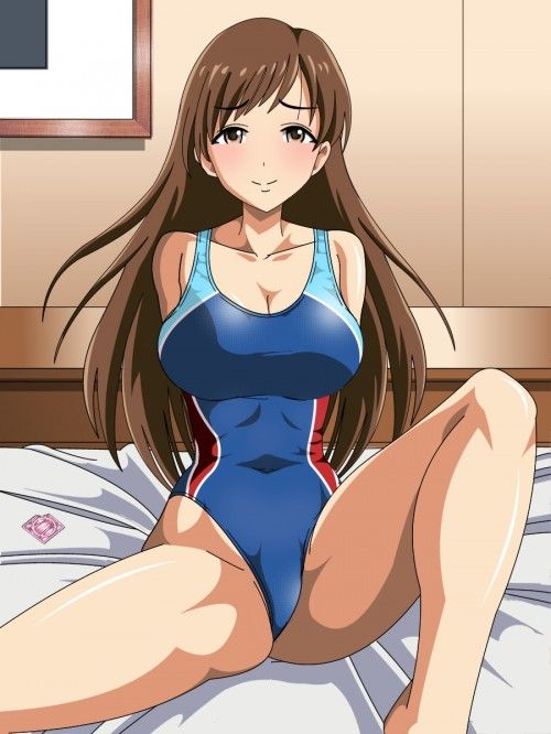 【Secondary erotic】 Here is an erotic image of a girl wearing a swimsuit with suppressed and buttocks very 7