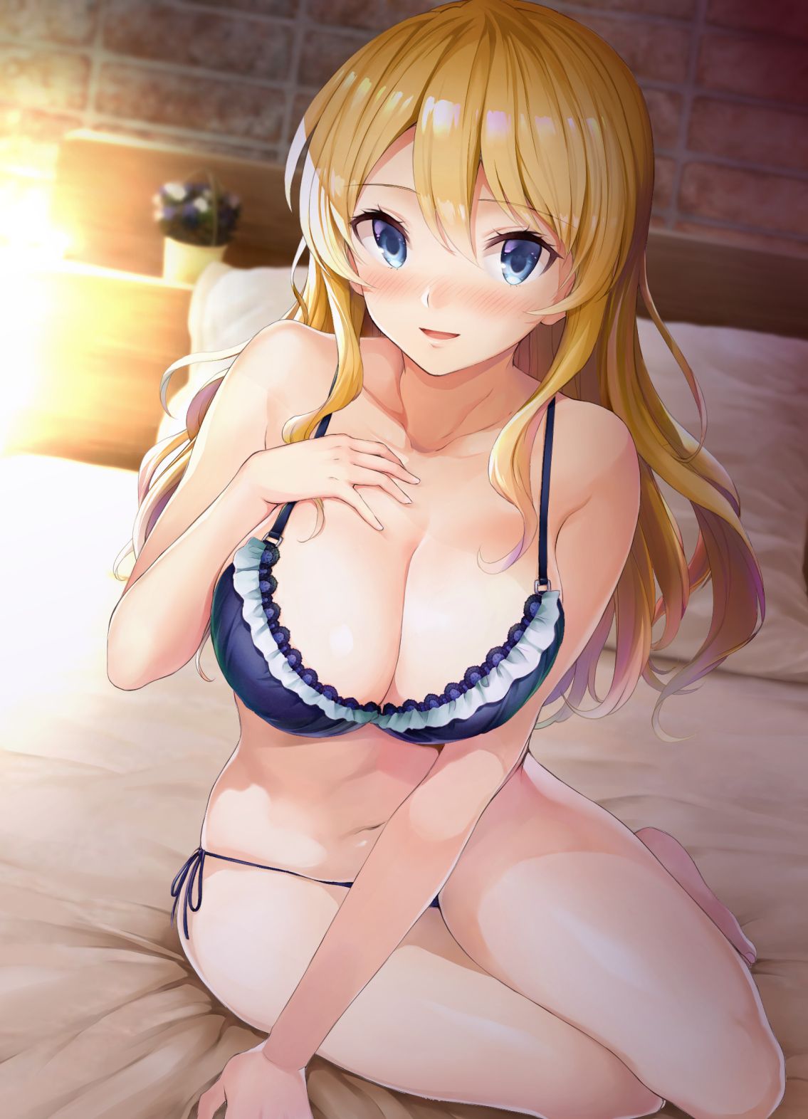 Erotic anime summary Beautiful girls in underwear figure that are exquisitely erotic and excited [50 sheets] 1