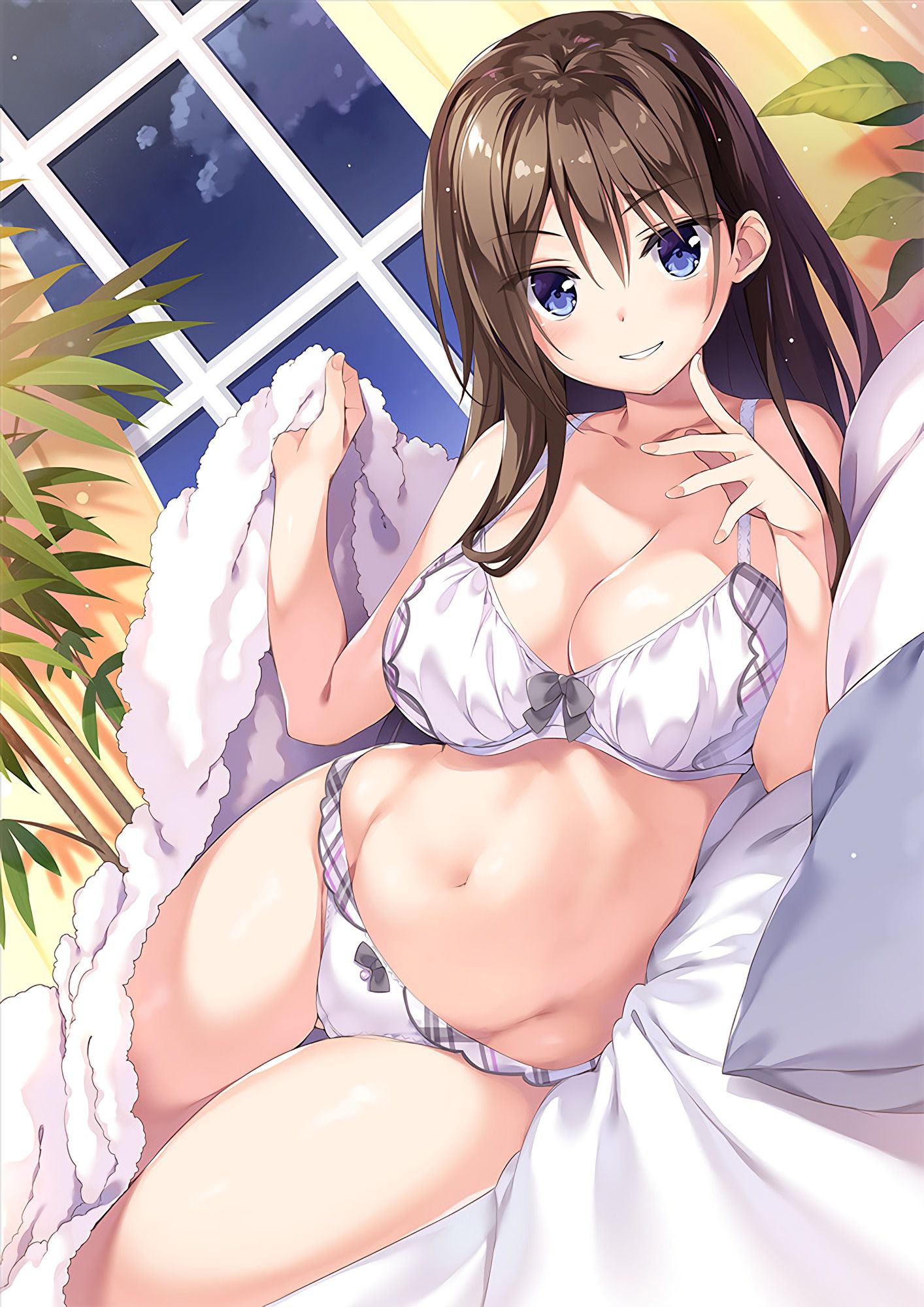 Erotic anime summary Beautiful girls in underwear figure that are exquisitely erotic and excited [50 sheets] 48