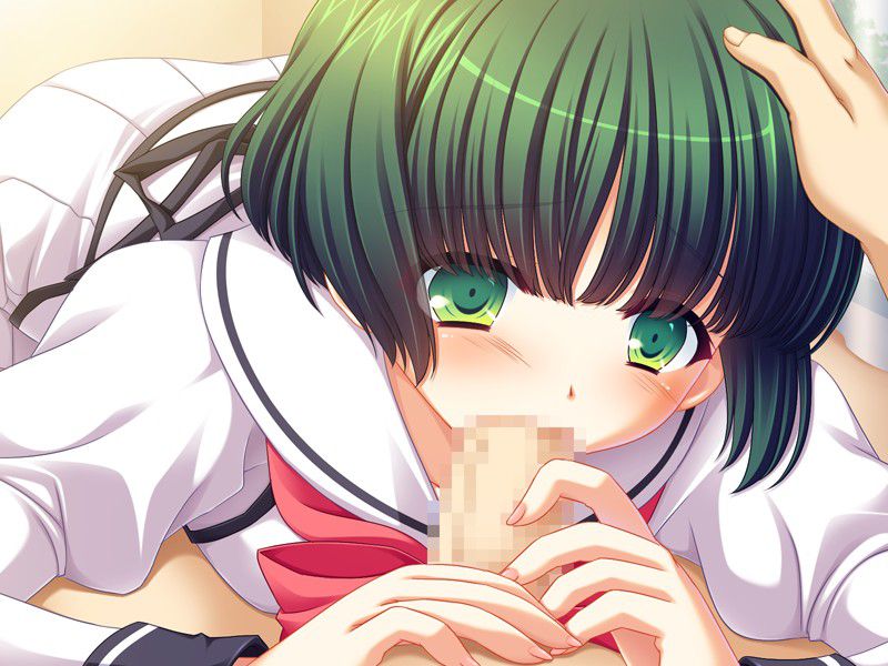 【Secondary Erotic】 Erotic image of where a cute girl can serve with her mouth 12
