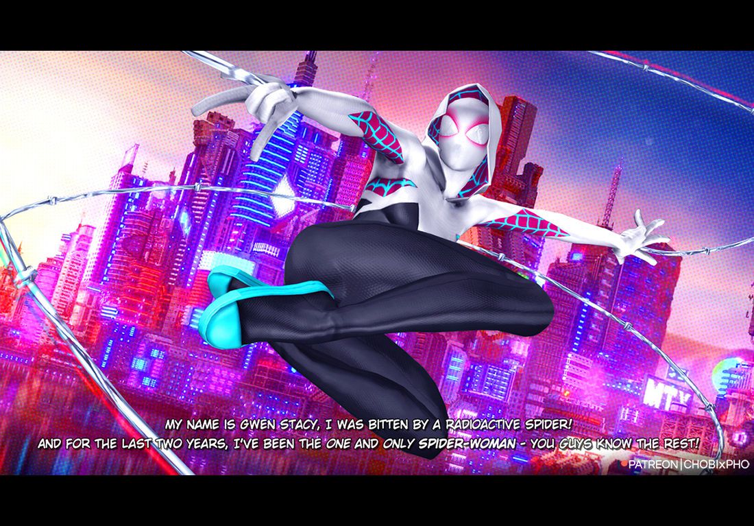 SPIDER-GWEN x VENOM / INTO THE SPIDER-VERSE スパイダーマン 4