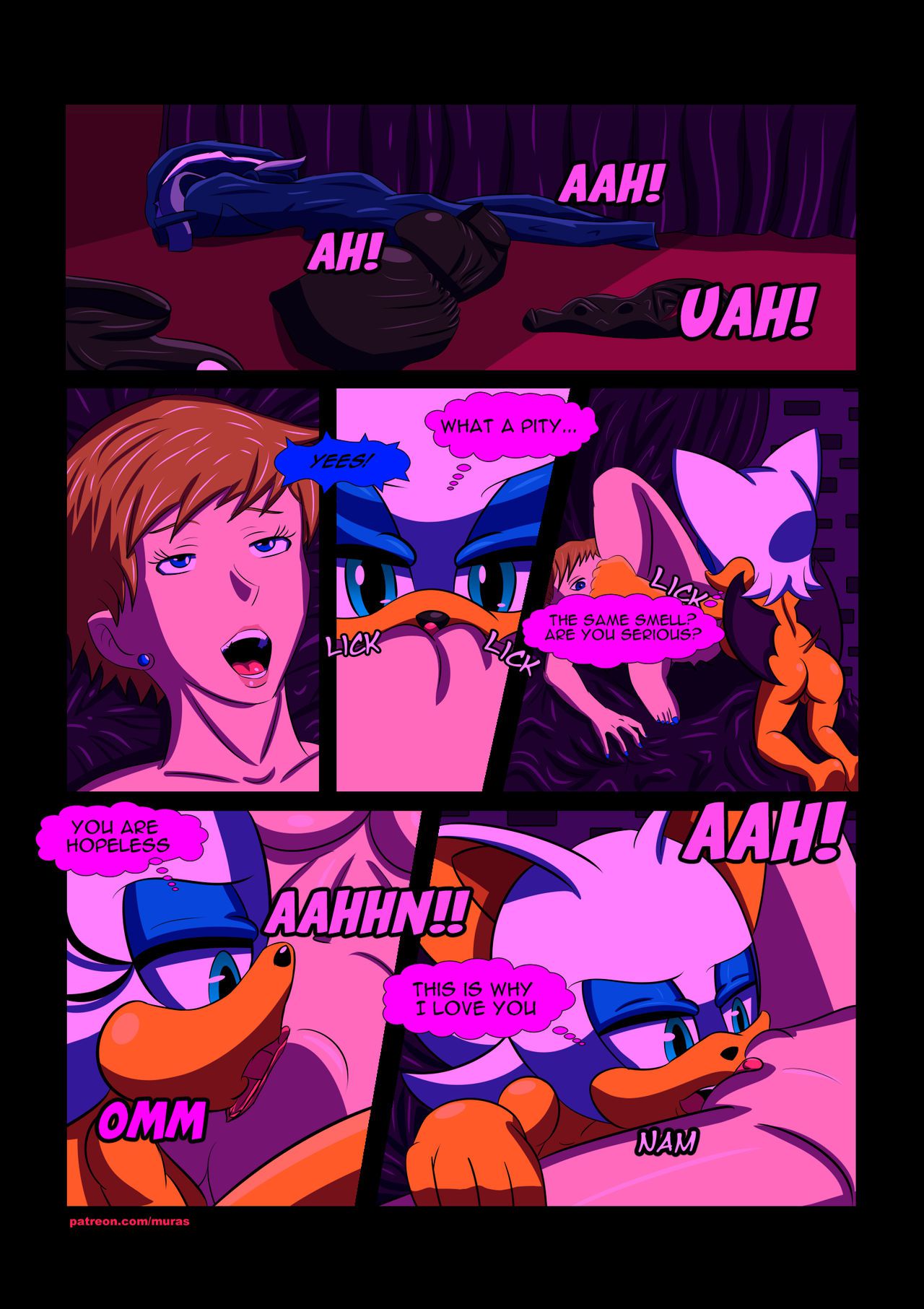 [Murasaki] Girls Night (Sonic The Hedgehog) [Ongoing] 8