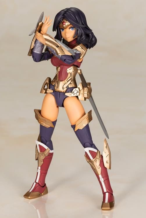 DC Comics Cross Frame Girl Wonder Woman (Humikane Shimada Ver.) Model Kit [bigbadtoystore.com] DC Comics Cross Frame Girl Wonder Woman (Humikane Shimada Ver.) Model Kit 14