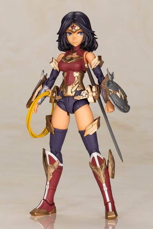 DC Comics Cross Frame Girl Wonder Woman (Humikane Shimada Ver.) Model Kit [bigbadtoystore.com] DC Comics Cross Frame Girl Wonder Woman (Humikane Shimada Ver.) Model Kit 2