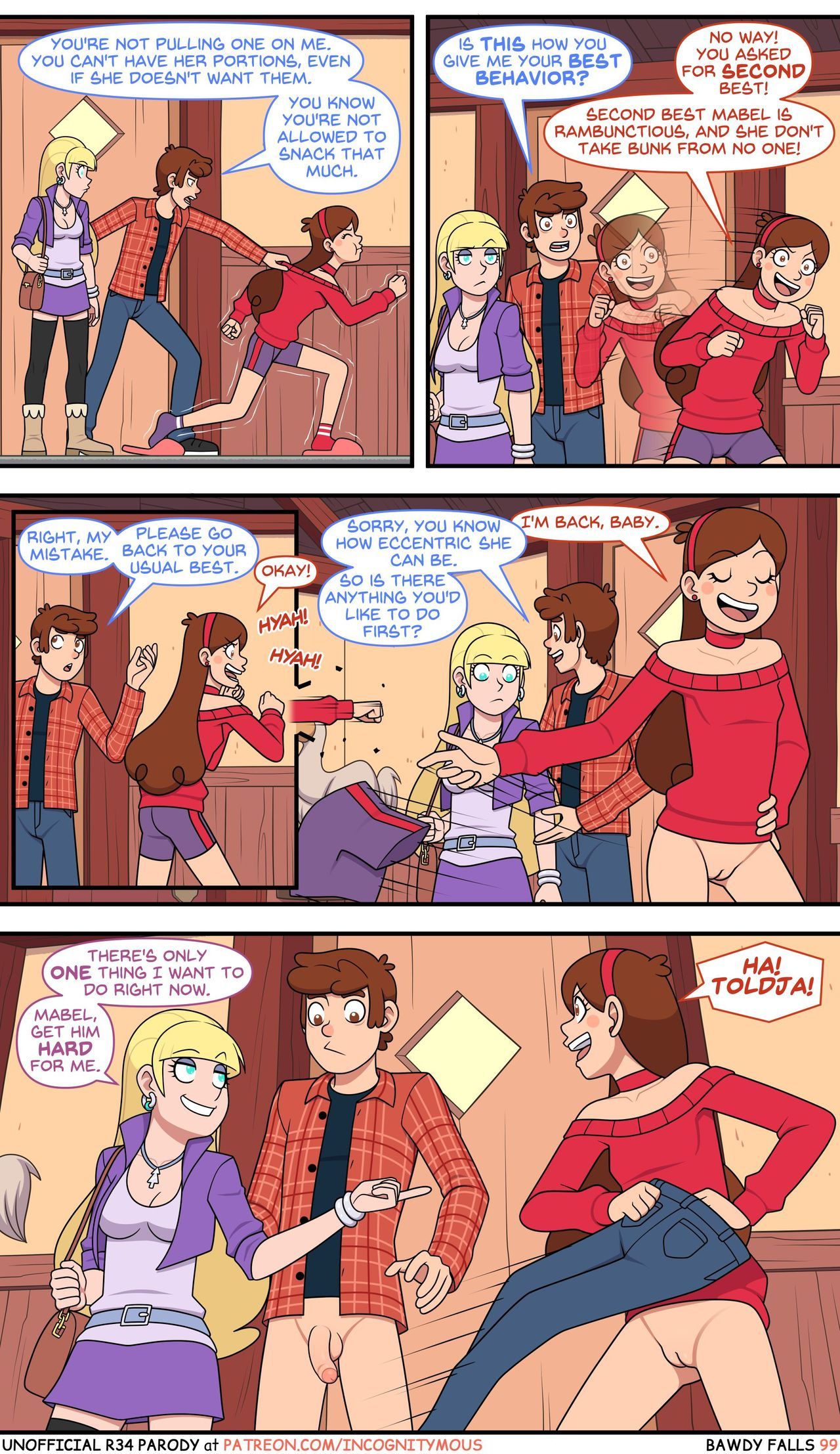 [Incognitymous] Bawdy Falls (Gravity Falls) ongoing 100