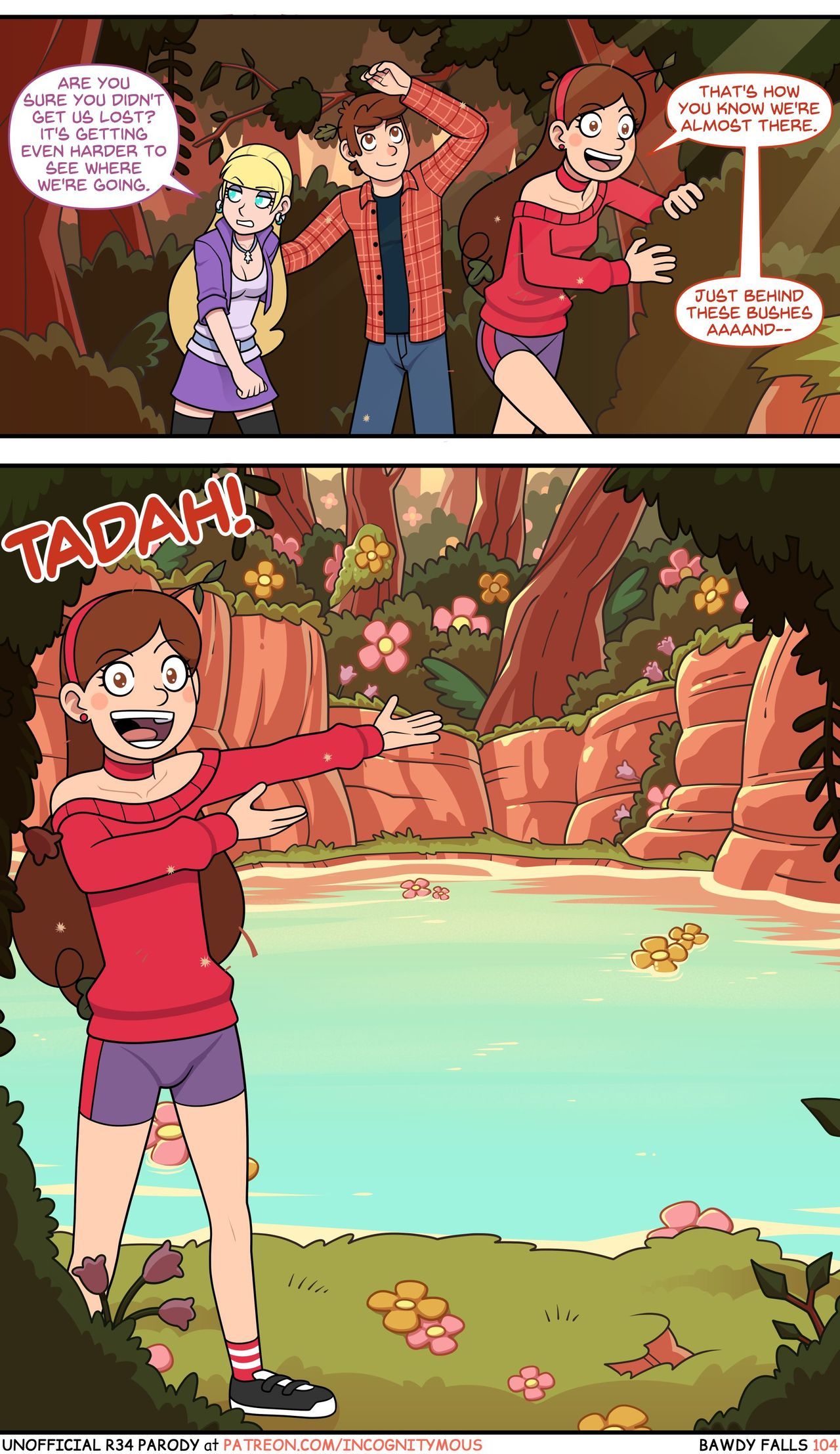 [Incognitymous] Bawdy Falls (Gravity Falls) ongoing 105