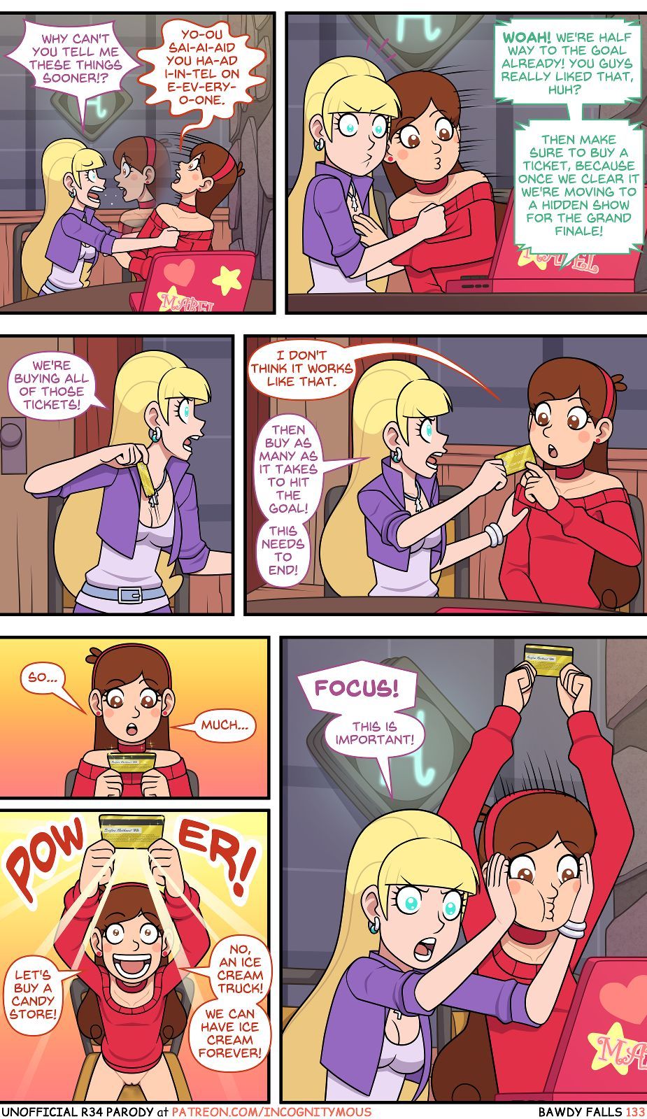 [Incognitymous] Bawdy Falls (Gravity Falls) ongoing 134