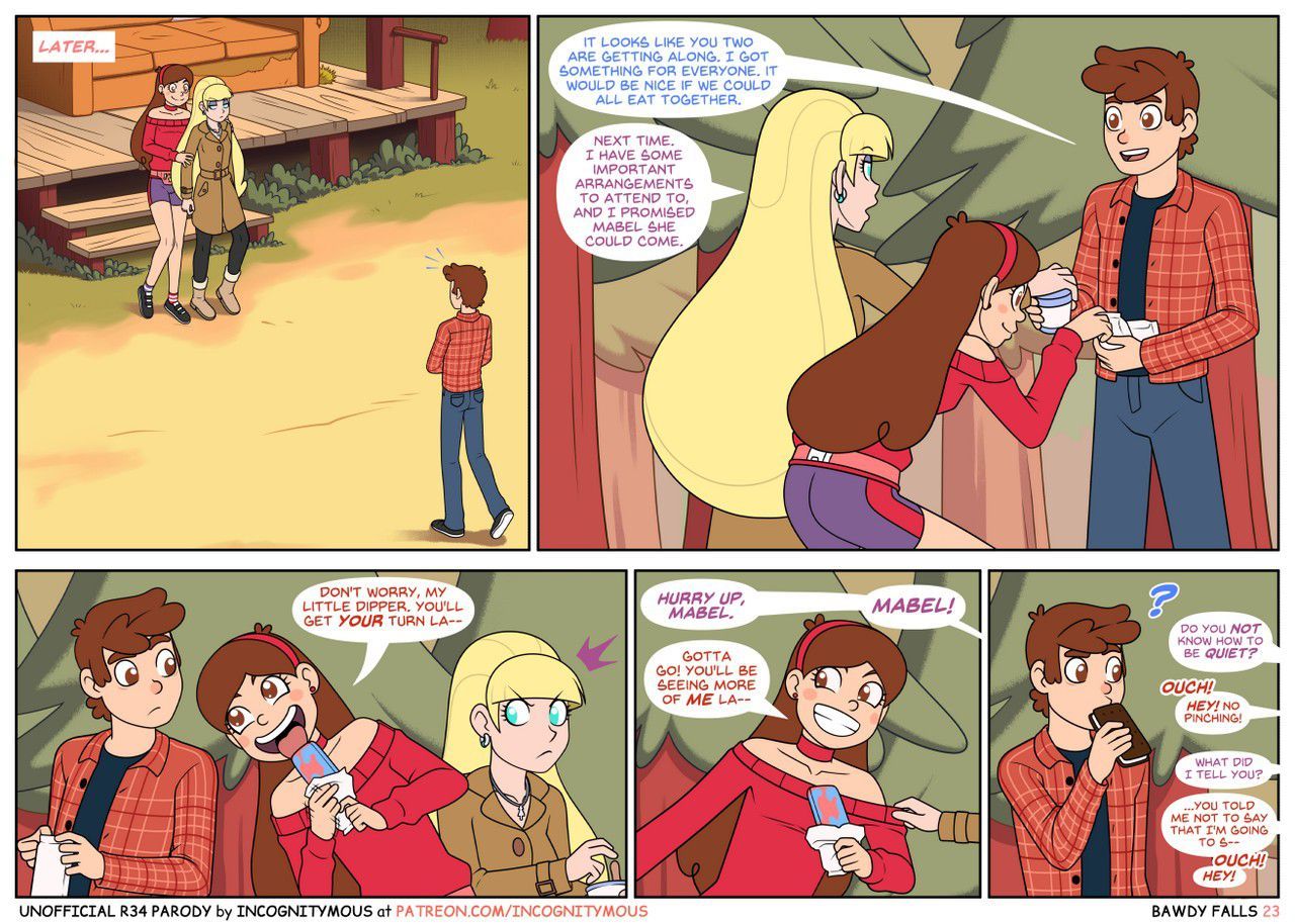 [Incognitymous] Bawdy Falls (Gravity Falls) ongoing 24