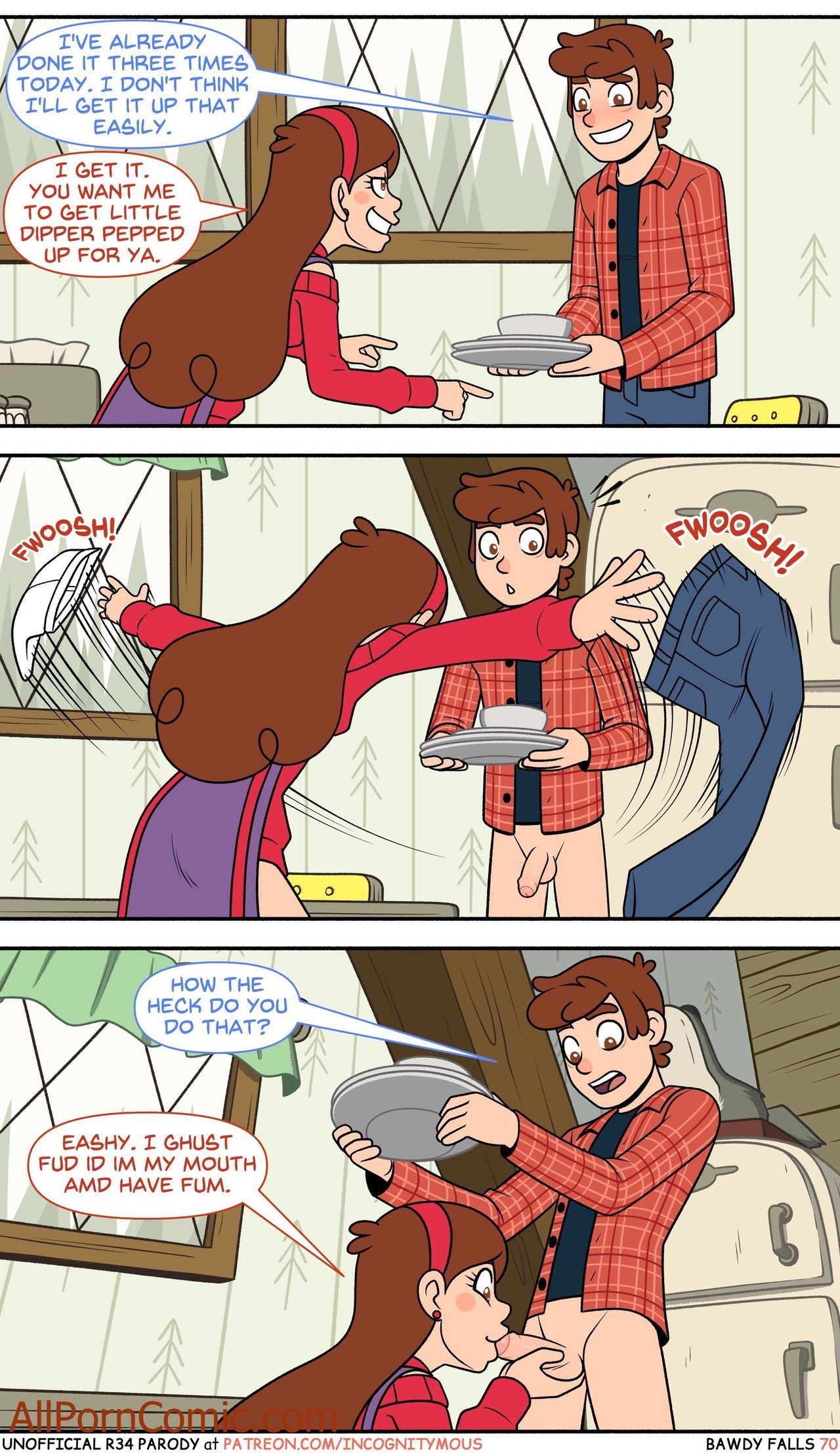 [Incognitymous] Bawdy Falls (Gravity Falls) ongoing 71