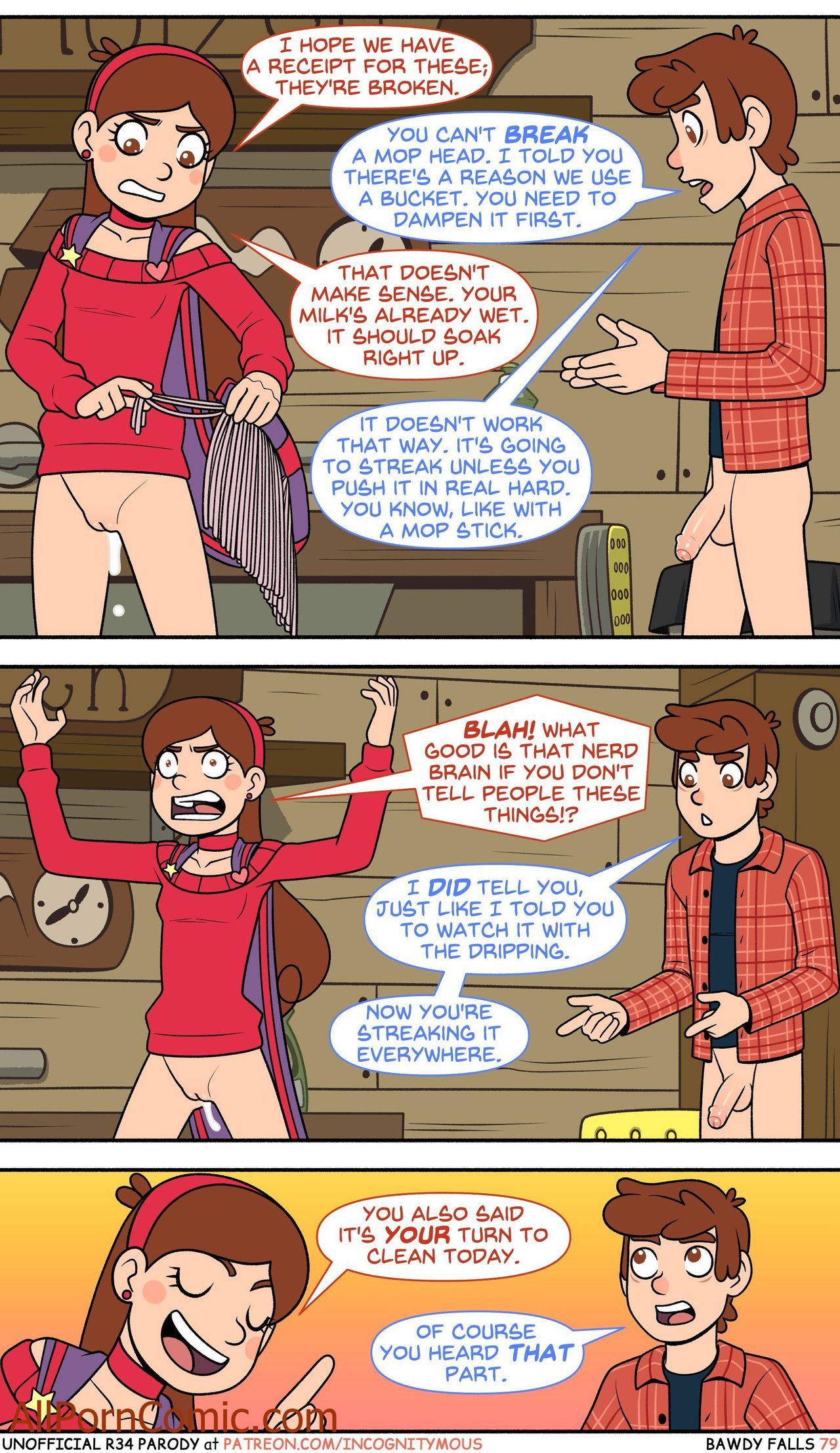[Incognitymous] Bawdy Falls (Gravity Falls) ongoing 80