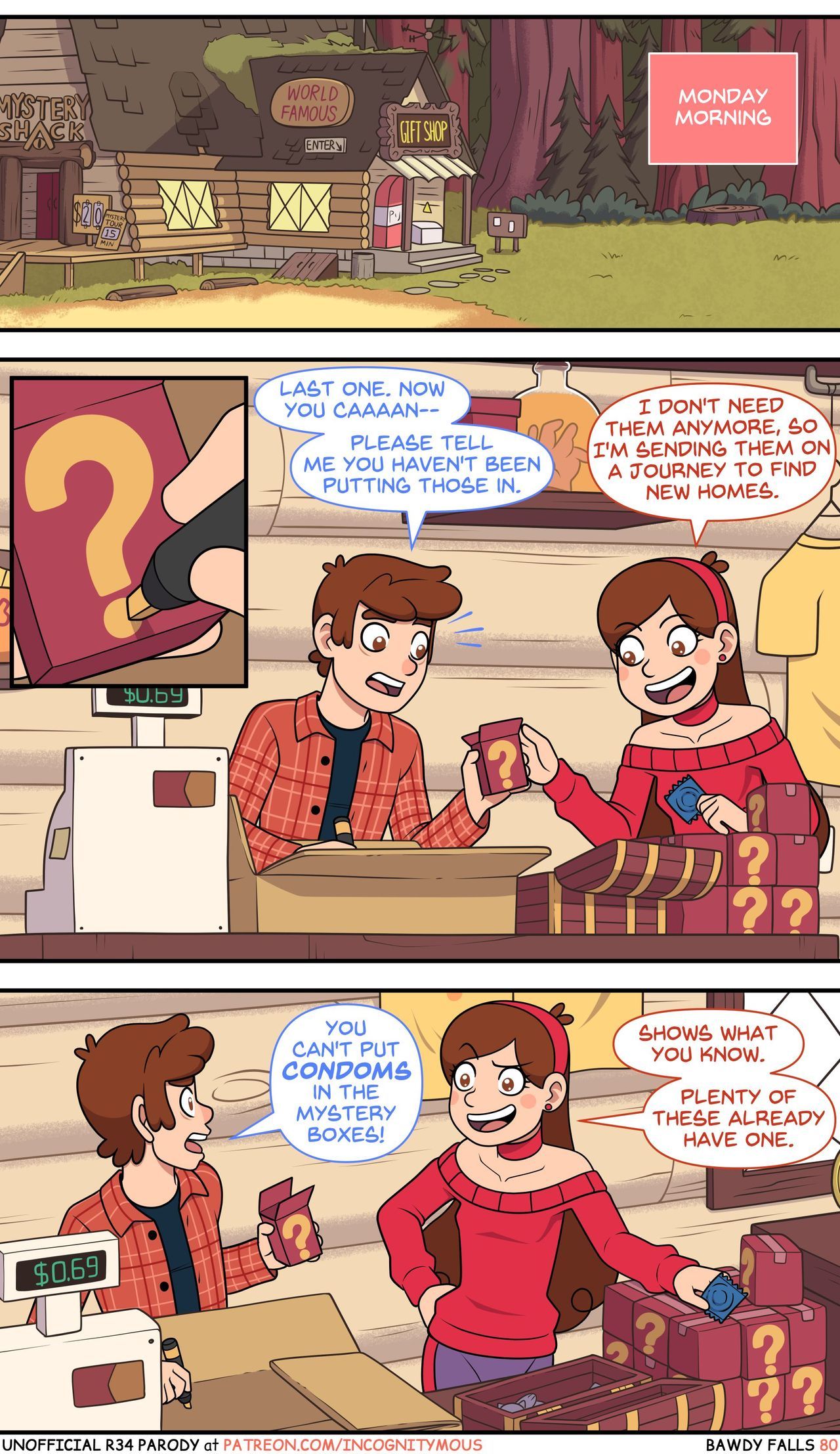 [Incognitymous] Bawdy Falls (Gravity Falls) ongoing 81