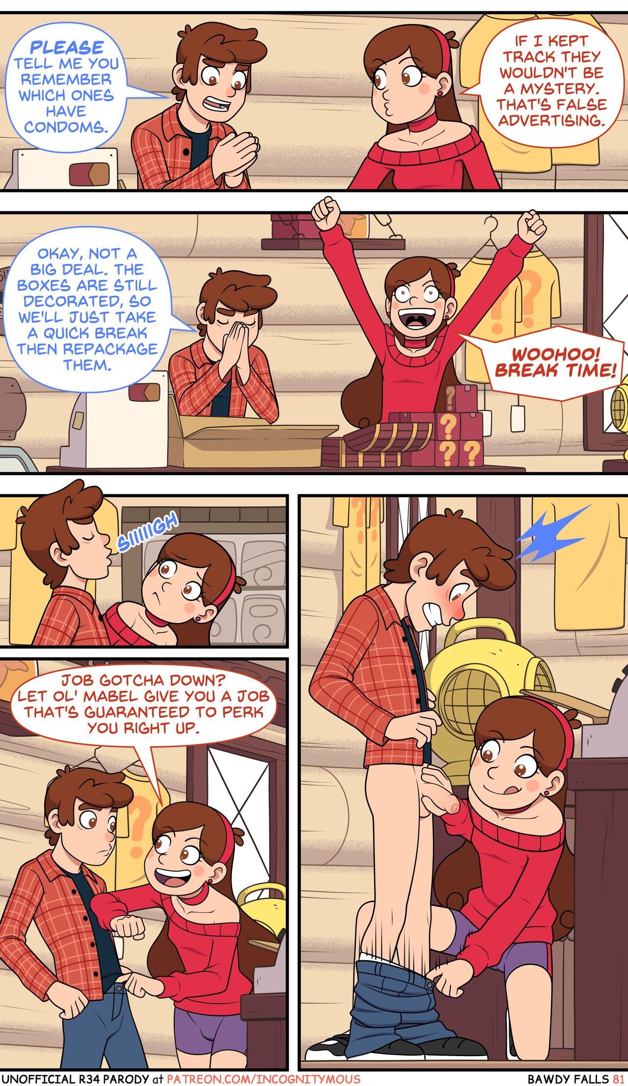 [Incognitymous] Bawdy Falls (Gravity Falls) ongoing 82