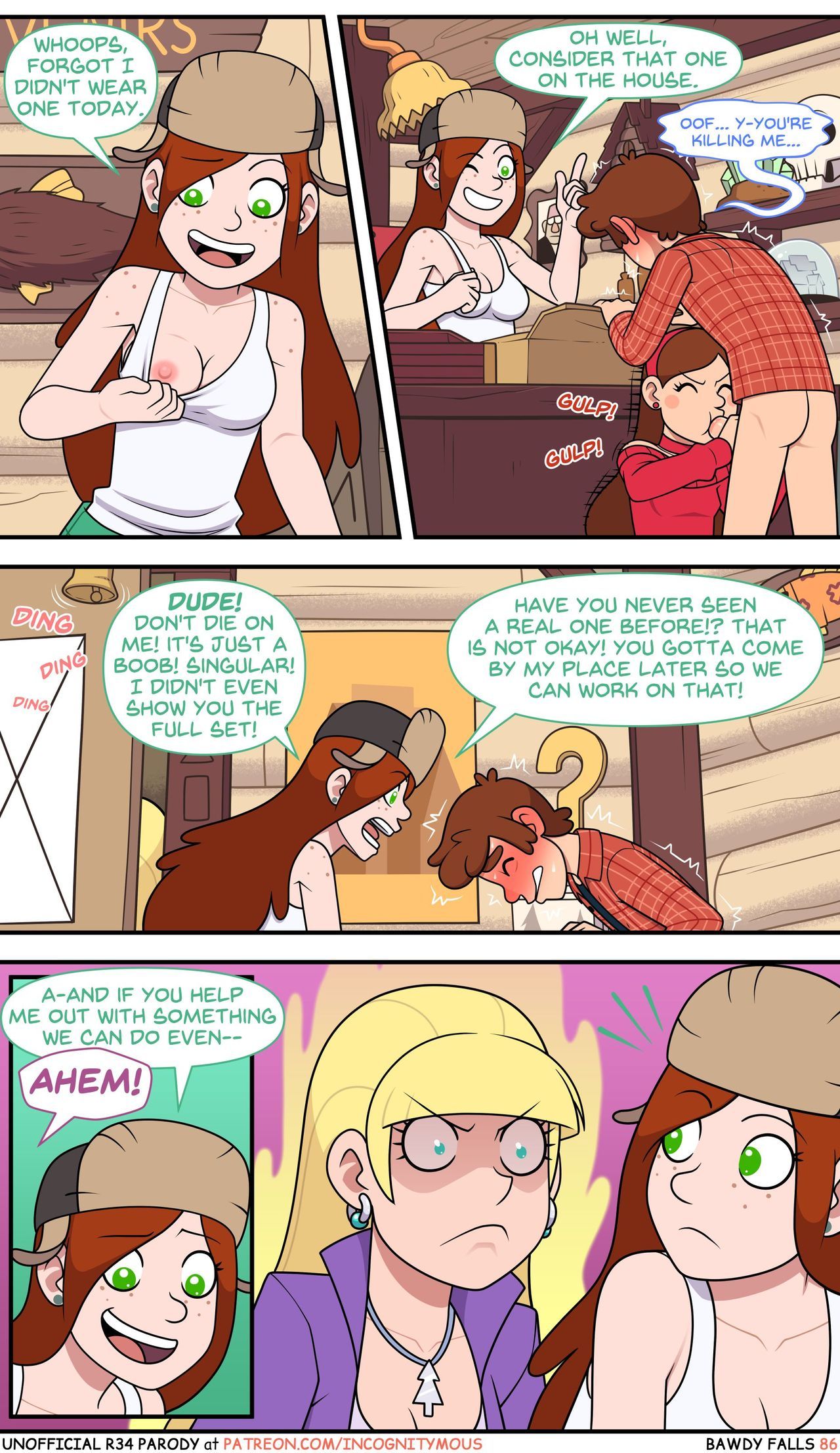 [Incognitymous] Bawdy Falls (Gravity Falls) ongoing 87