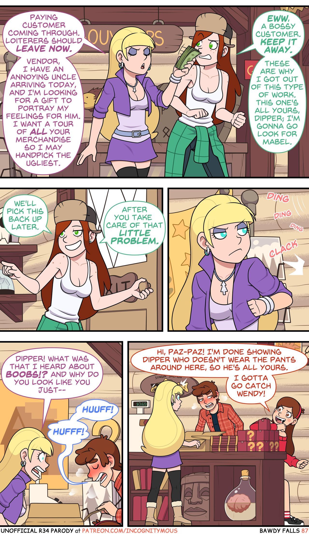 [Incognitymous] Bawdy Falls (Gravity Falls) ongoing 88