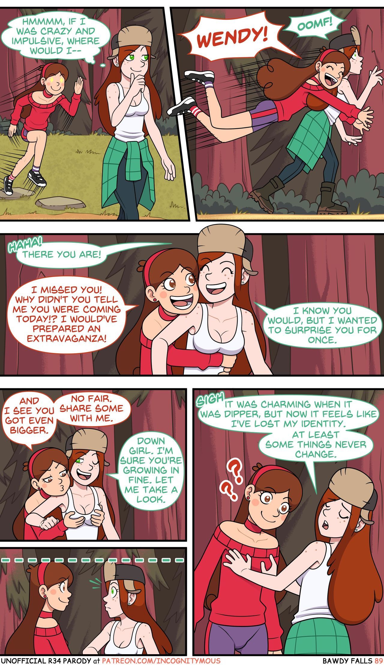 [Incognitymous] Bawdy Falls (Gravity Falls) ongoing 90