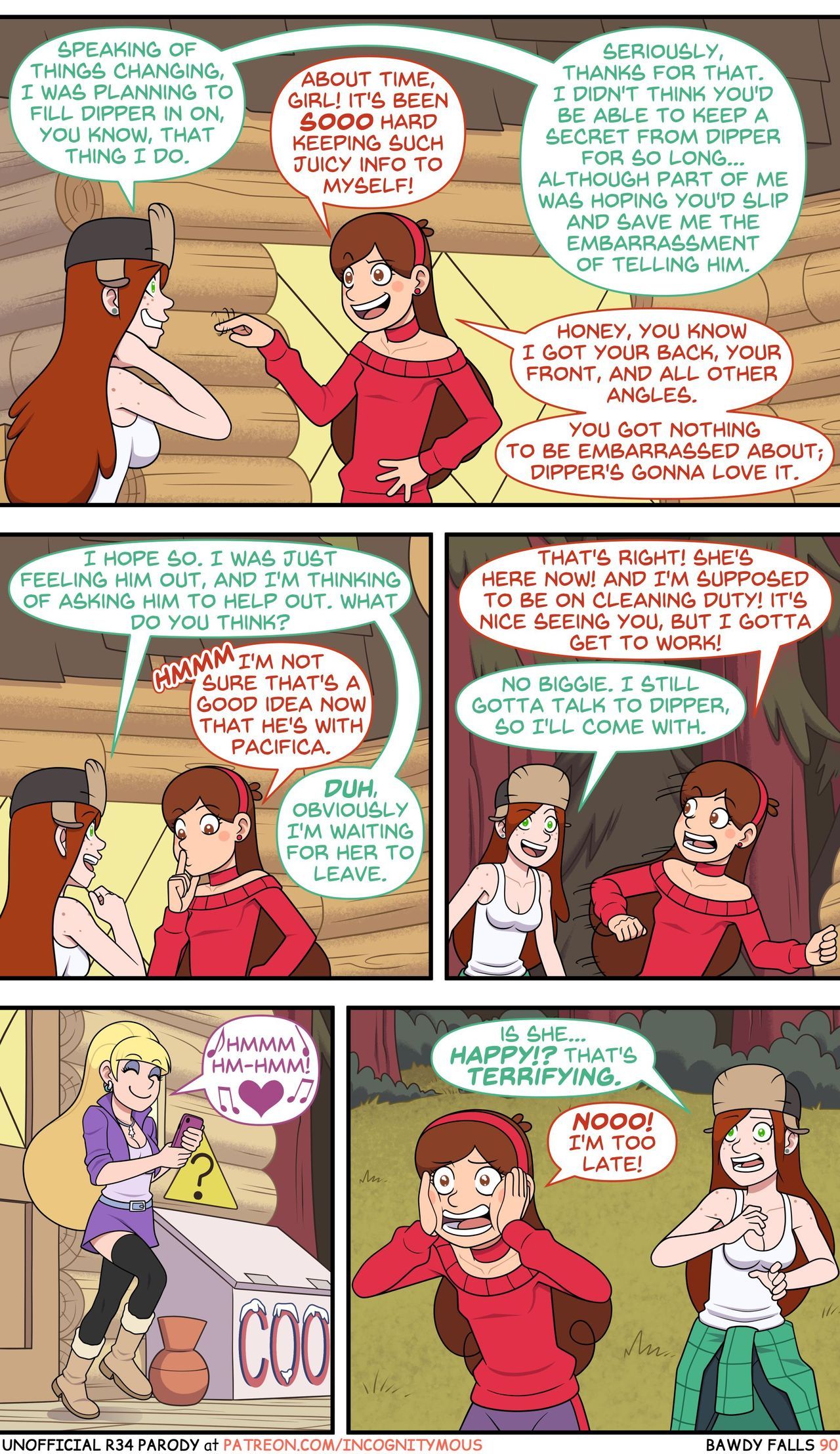 [Incognitymous] Bawdy Falls (Gravity Falls) ongoing 91