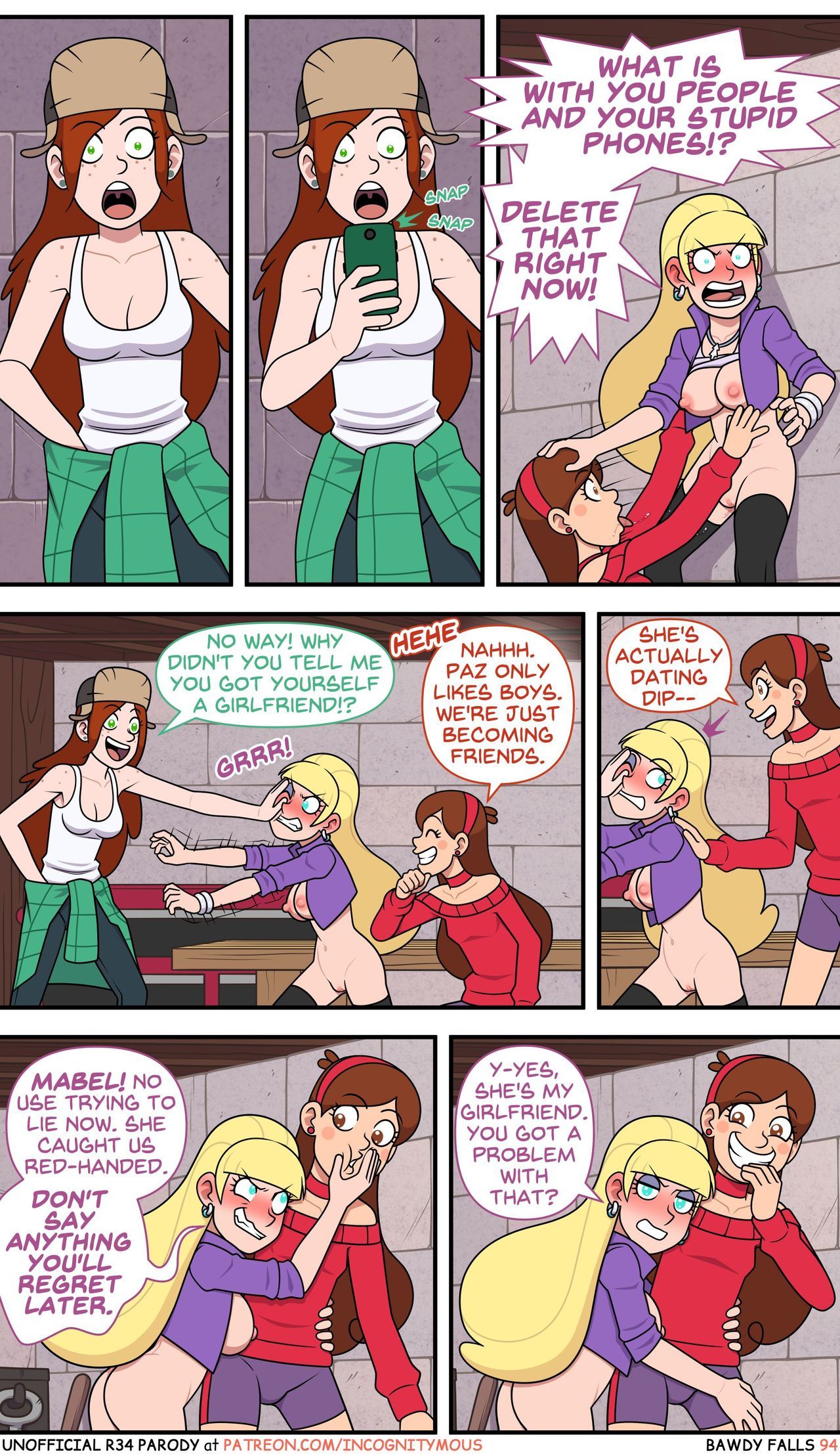 [Incognitymous] Bawdy Falls (Gravity Falls) ongoing 95