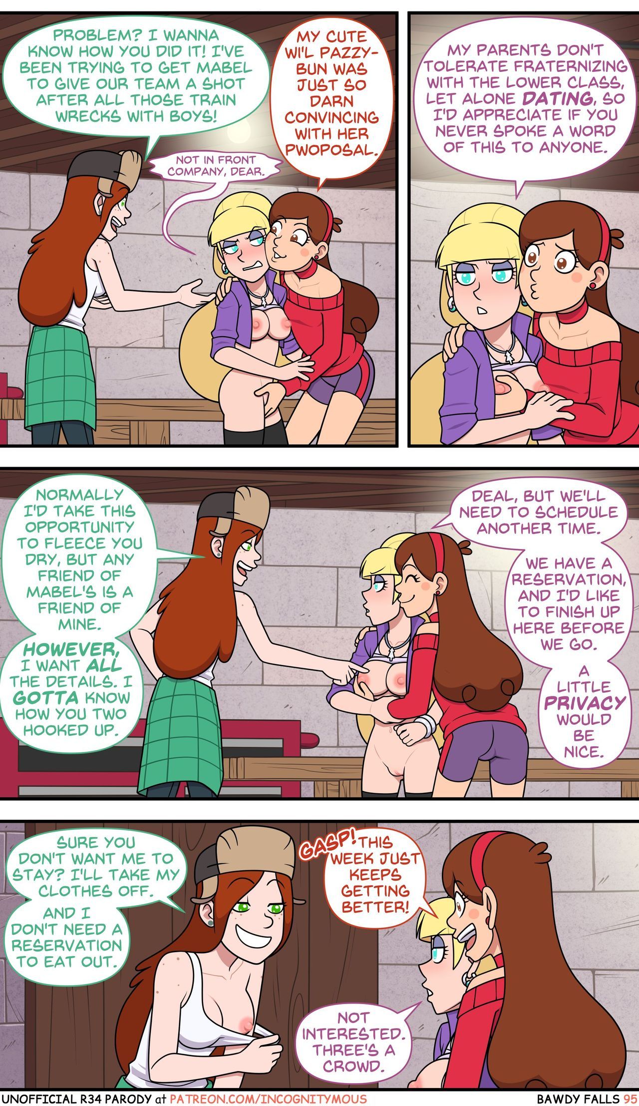 [Incognitymous] Bawdy Falls (Gravity Falls) ongoing 96
