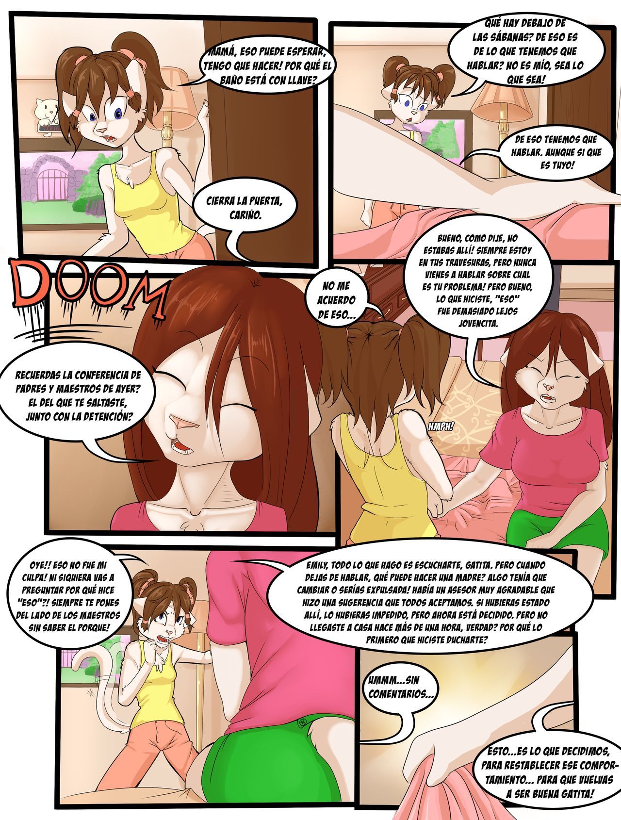 [Paddedulf] Emily La Bebita (Comic ABDL +18) [Paddedulf] Emily's Babying (Comic ABDL +18) 4