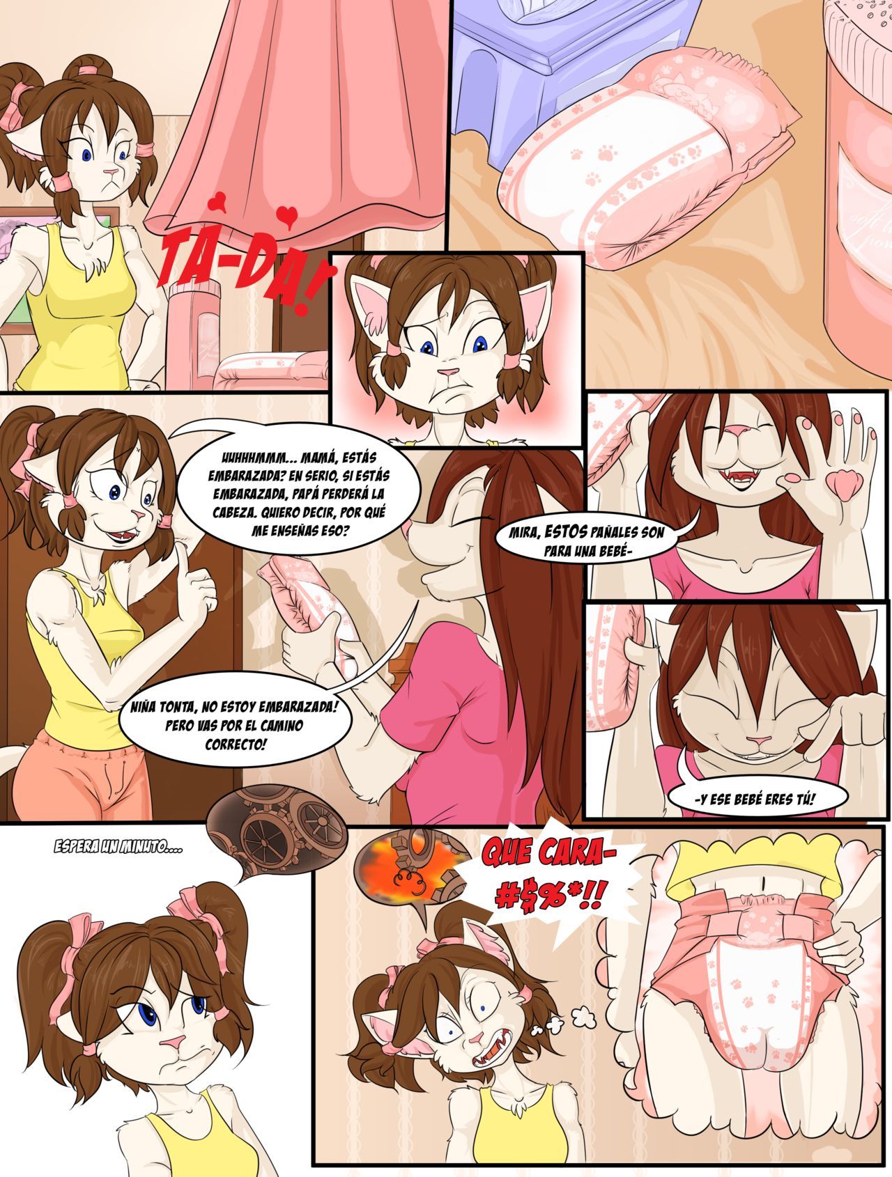 [Paddedulf] Emily La Bebita (Comic ABDL +18) [Paddedulf] Emily's Babying (Comic ABDL +18) 5