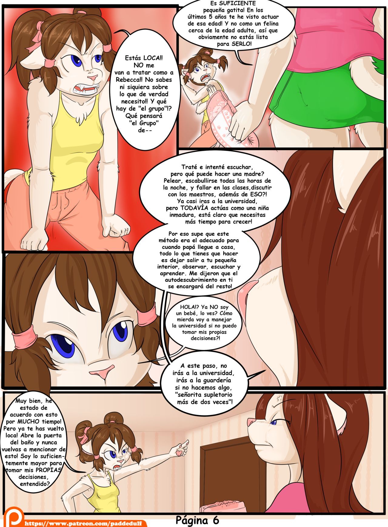 [Paddedulf] Emily La Bebita (Comic ABDL +18) [Paddedulf] Emily's Babying (Comic ABDL +18) 7