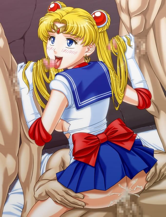 I collected erotic images of Sailor Moon 1