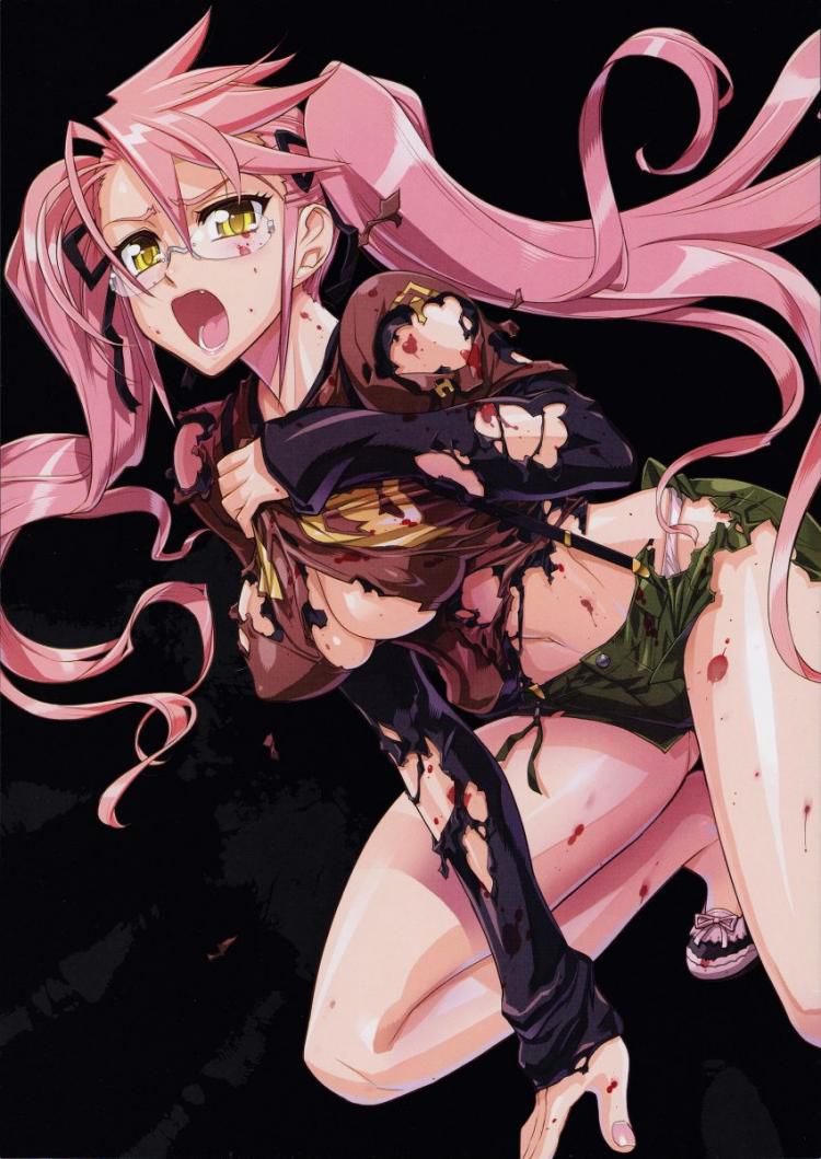 I tried collecting erotic images of school apocalypse HIGHSCHOOL OF THE DEAD! 6