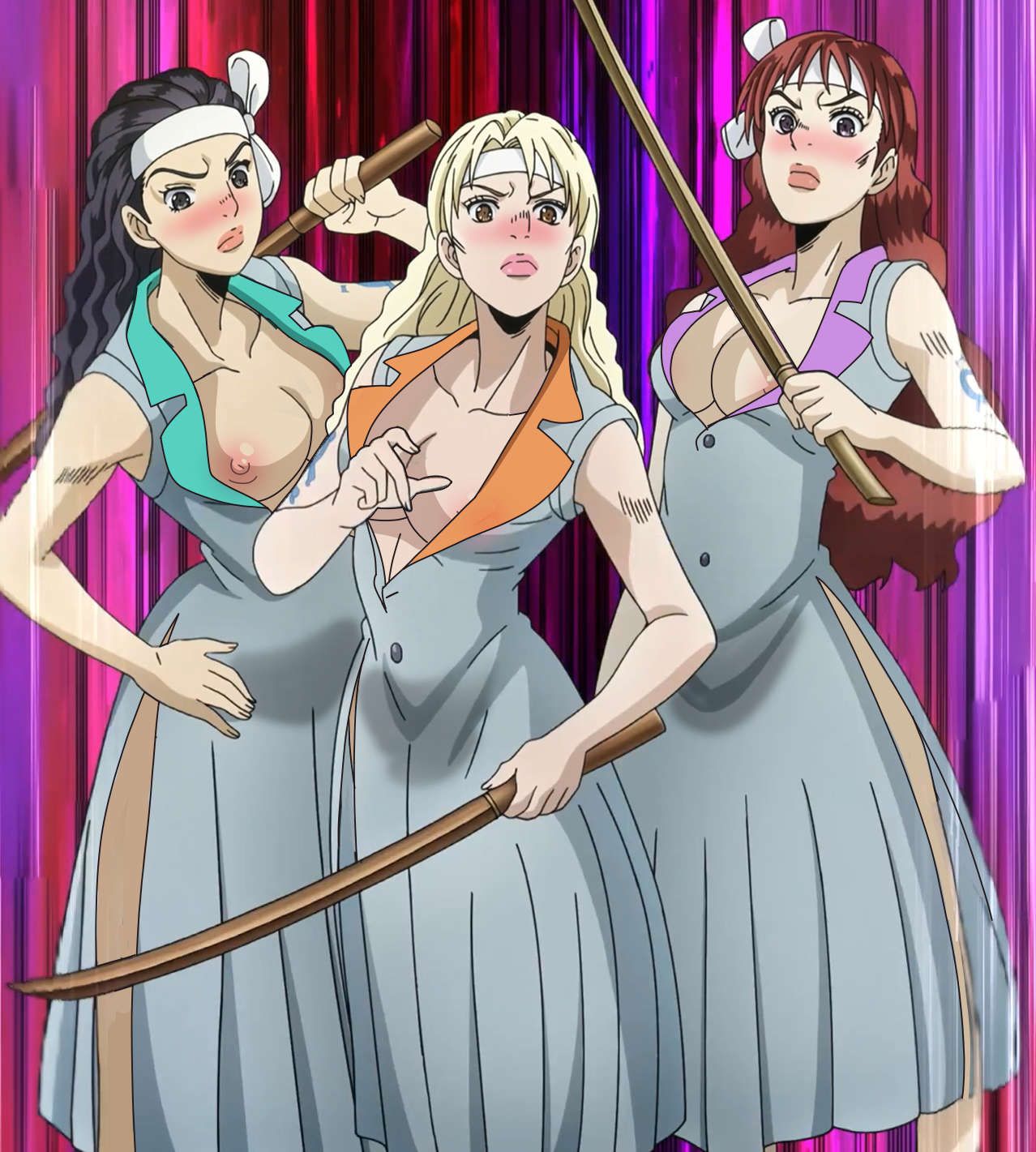 JoJo's Bizarre Adventure Stripped Kora Part 3 6