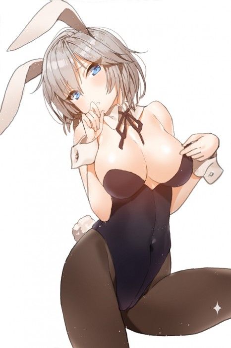 【Secondary Erotic】Here is the erotic image of a girl with a stubgy body who cosplayed a bunny girl 12