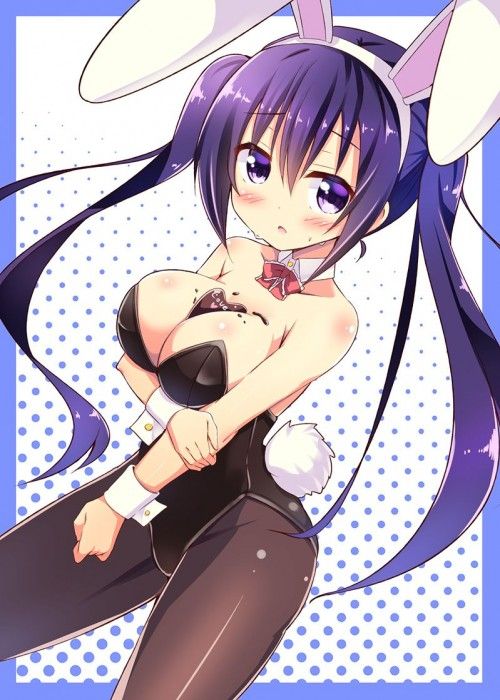 【Secondary Erotic】Here is the erotic image of a girl with a stubgy body who cosplayed a bunny girl 16