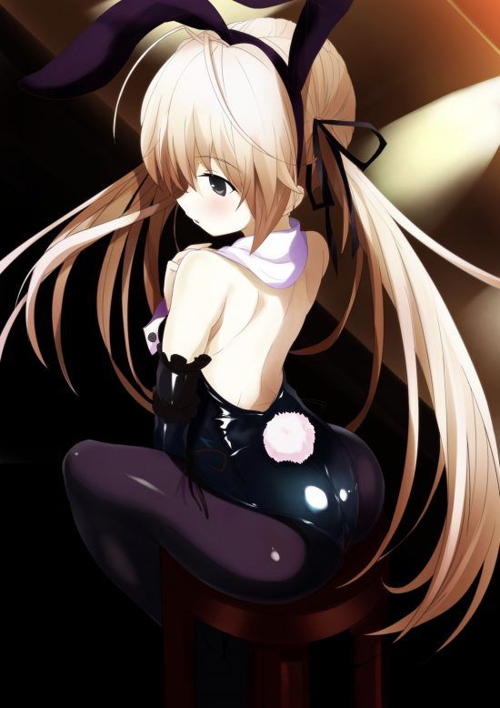【Secondary Erotic】Here is the erotic image of a girl with a stubgy body who cosplayed a bunny girl 19