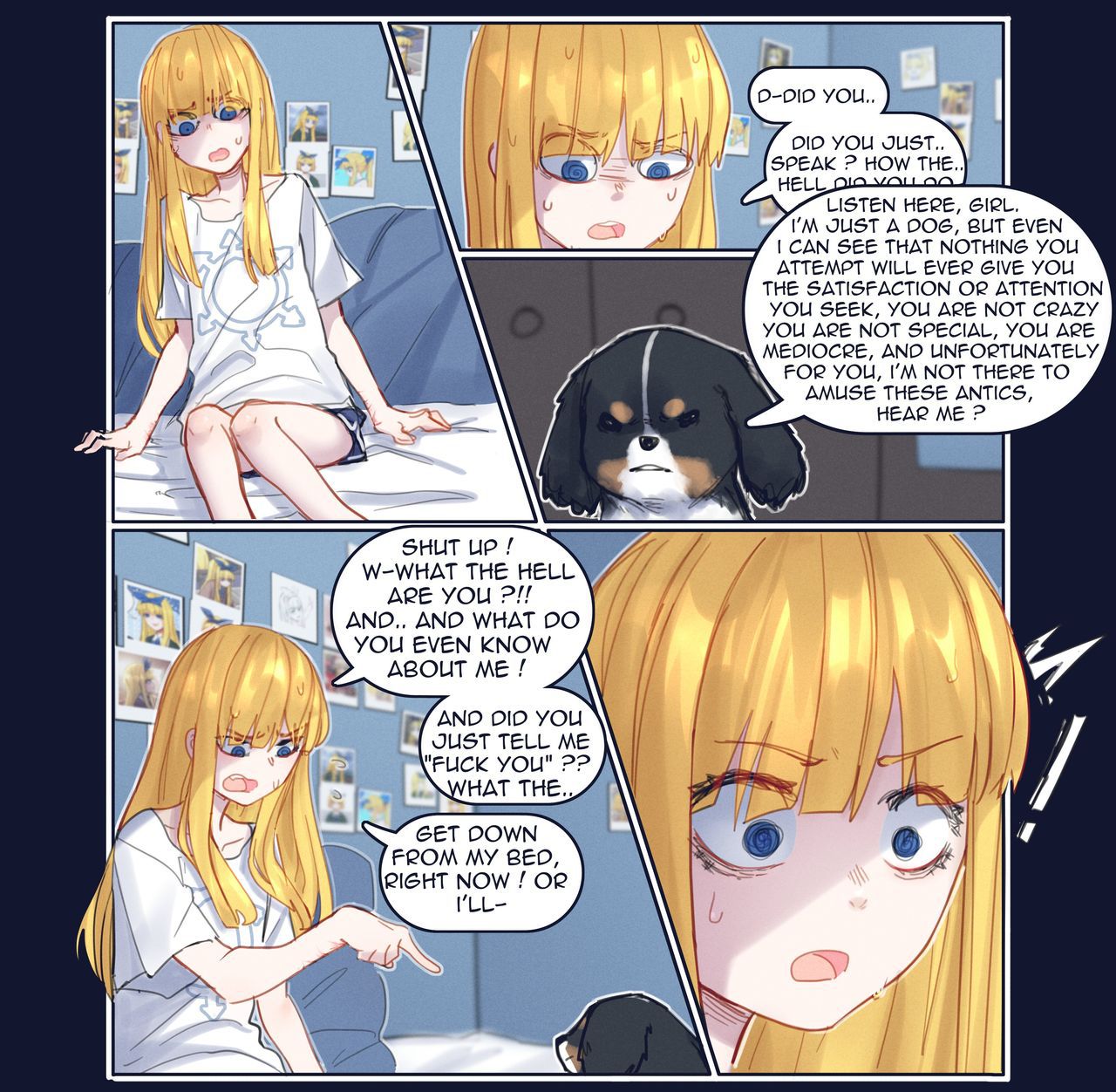 [popopoka] Blind Girl's accident (English)(ongoing) 15