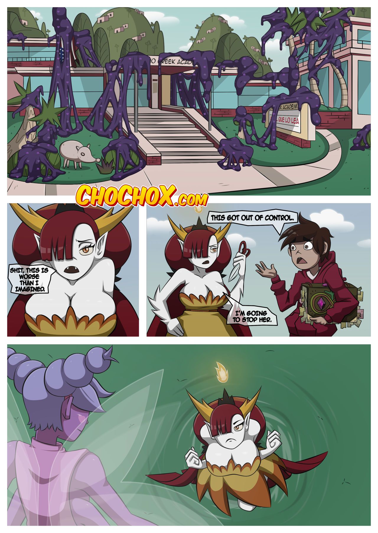 [Crock Comix] Hekapoo Plan’s - Sexberty 1 [ChoChoX] (Star Vs. The Forces of Evil) 6