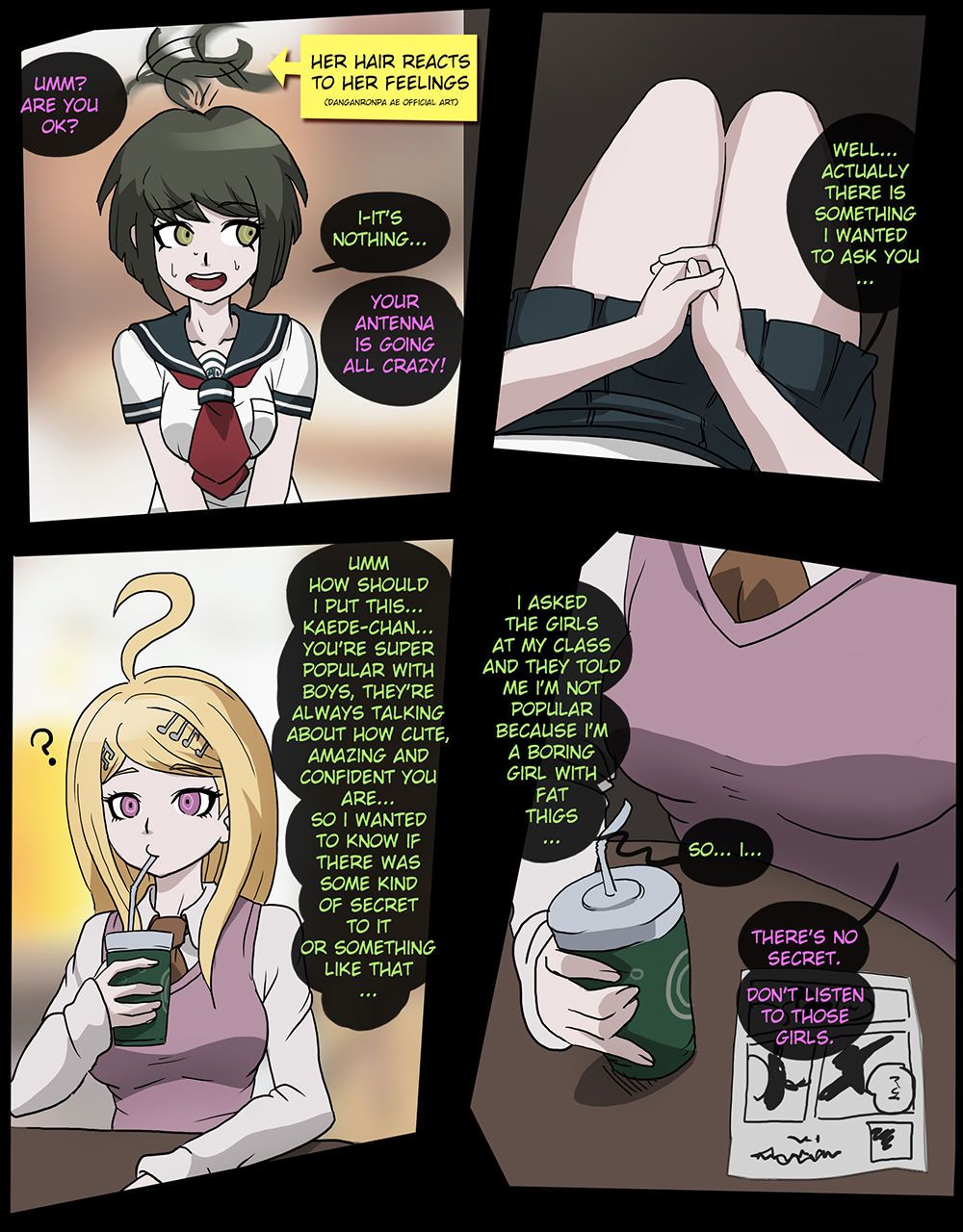 [mosbles] Thighganronpa (Danganronpa) [English] 3