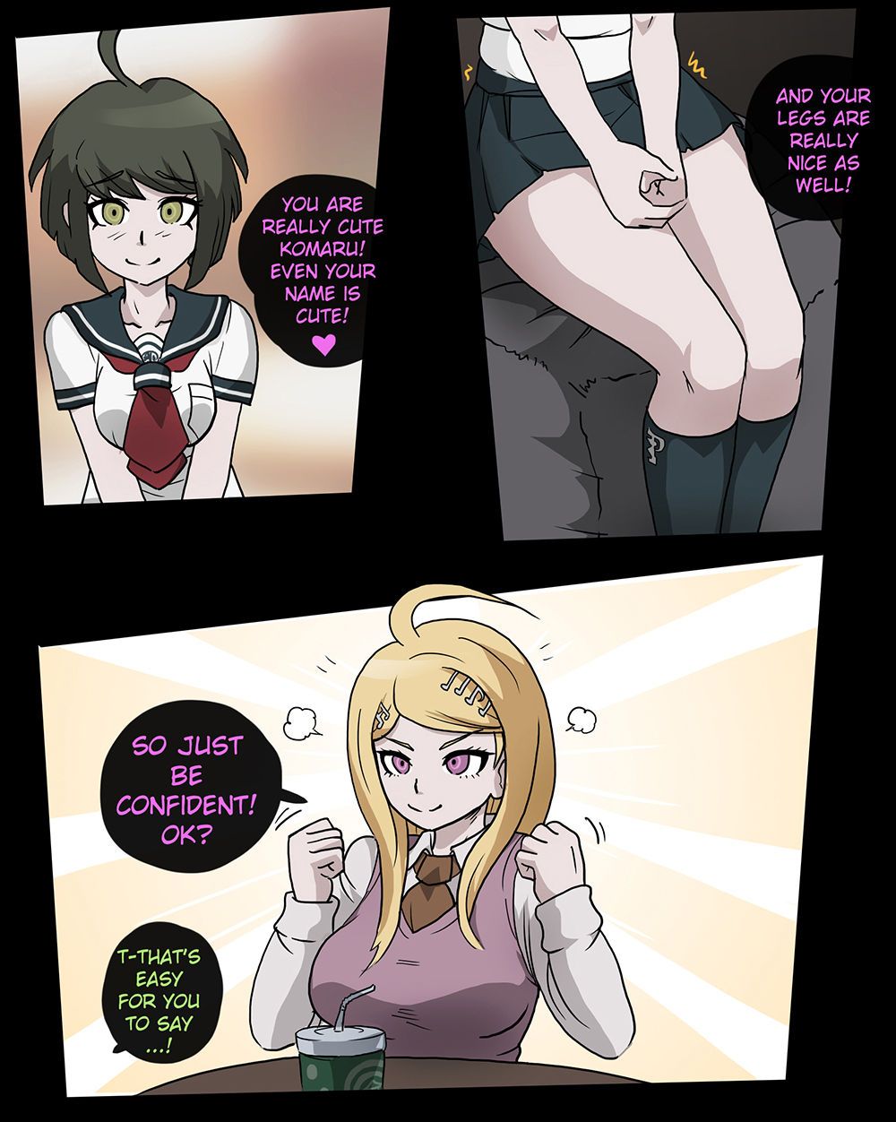 [mosbles] Thighganronpa (Danganronpa) [English] 4