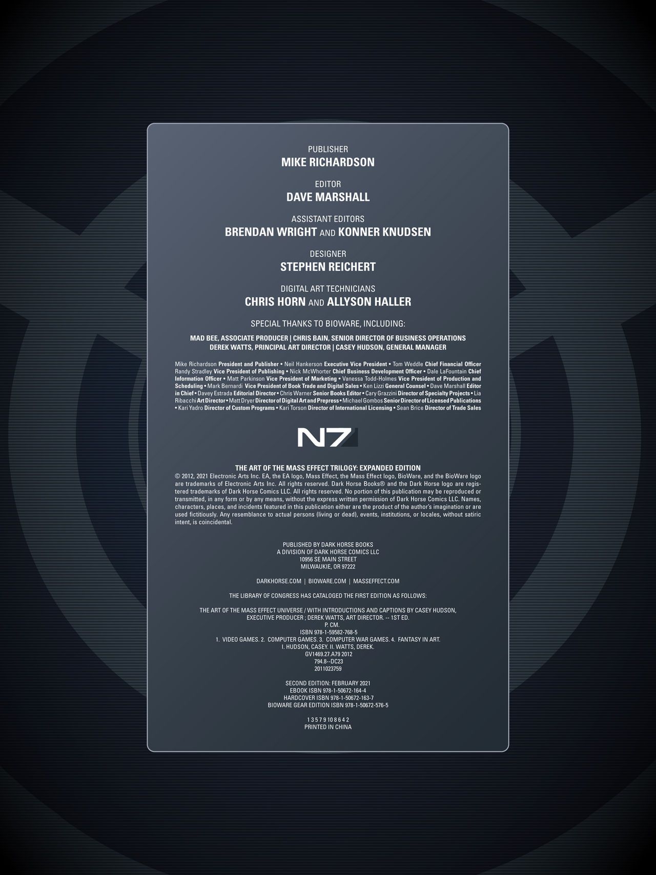 The Art of the Mass Effect Trilogy - Expanded Edition 5