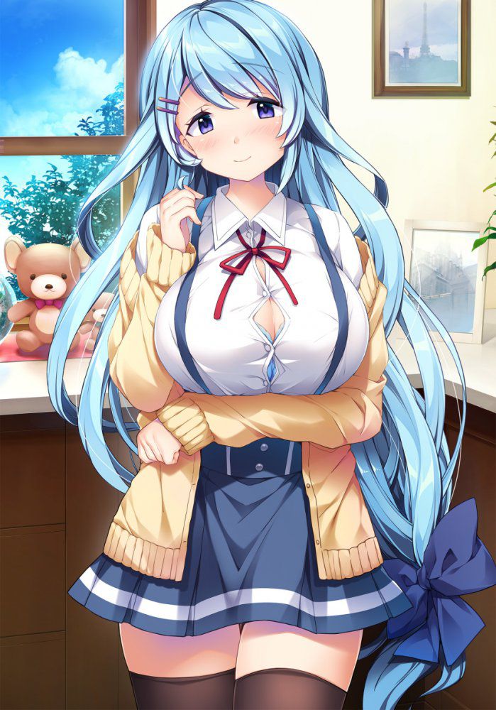 【Secondary】Blue Hair Girls Image No.11 1