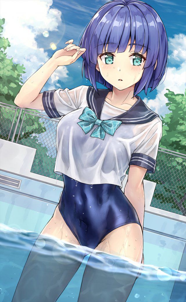 【Secondary】Blue Hair Girls Image No.11 15