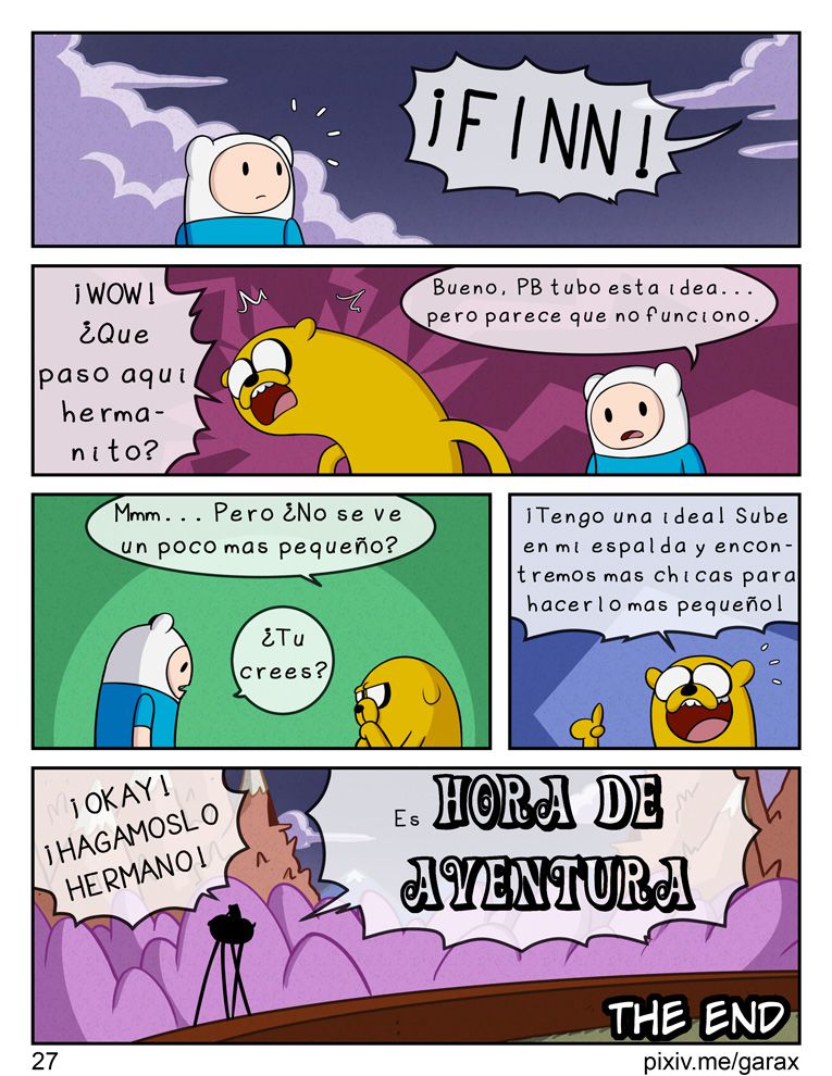 [Garabatoz] El Finn (Adventure Time) [Spanish] 28