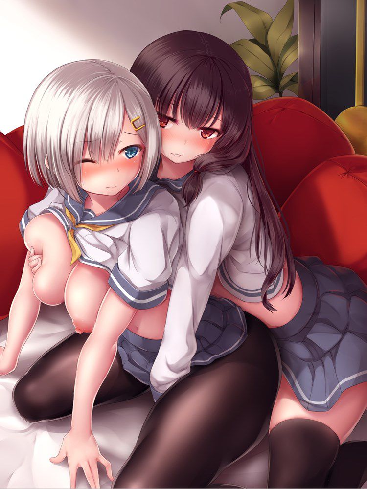 【Secondary erotic】 Lesbian erotic image between girls who are in a relationship is here 8