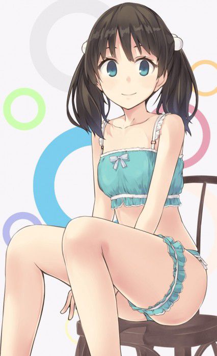 【Secondary erotic】 Here is an erotic image of a girl in underwear who will be the most concerned in a sense when etch 10
