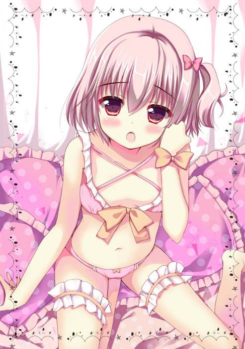 【Secondary erotic】 Here is an erotic image of a girl in underwear who will be the most concerned in a sense when etch 8