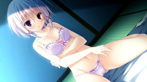 【Secondary erotic】 Here is an erotic image of a girl in underwear who will be the most concerned in a sense when etch 9