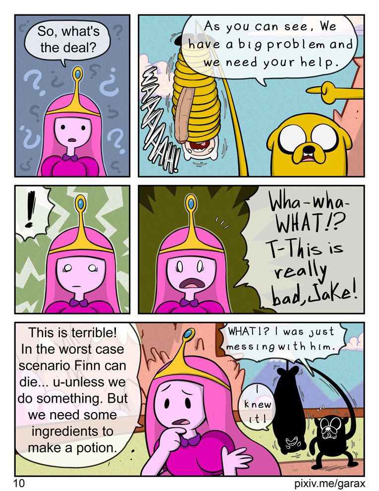 [Garabatoz] - Adventure Time - El Finn - English (WIP) 11