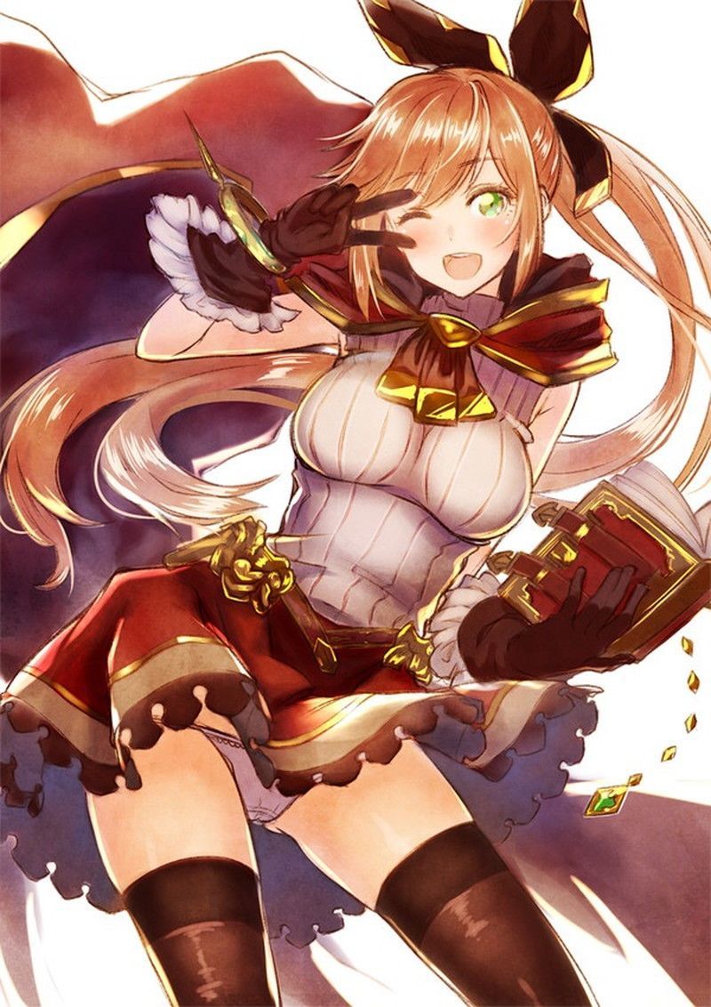 The two-dimensional erotic image of Clarice exposing her ecchi appearance in Granblue fantasy is terrible 14