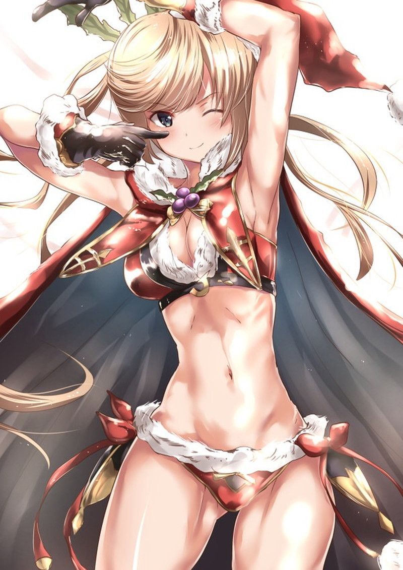 The two-dimensional erotic image of Clarice exposing her ecchi appearance in Granblue fantasy is terrible 32