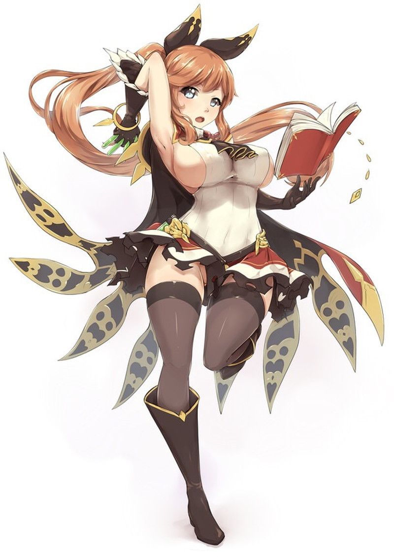 The two-dimensional erotic image of Clarice exposing her ecchi appearance in Granblue fantasy is terrible 61