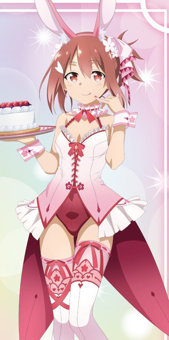 Yuki Yuna is a hero Erotic goods in a bunny figure with a girl's whip boobs! 6